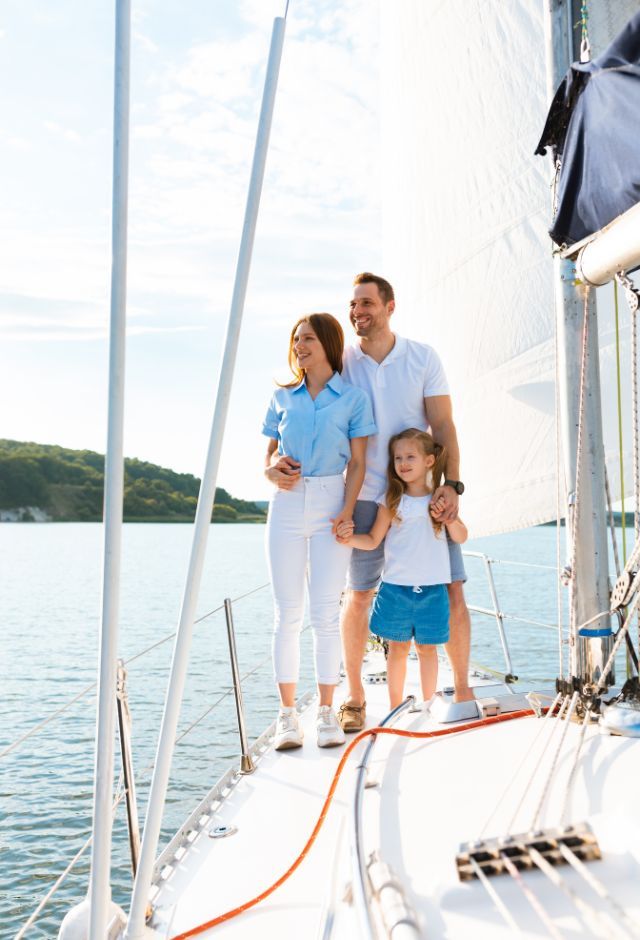 ¡Familia, nos vamos en barco!